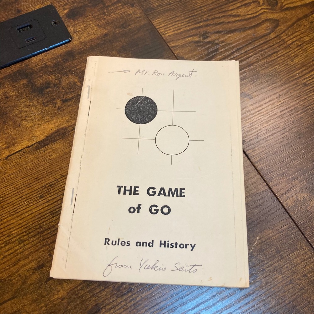 Vintage The Game of GO Rules and History Booklet Ishihara Co Tokyo Japan